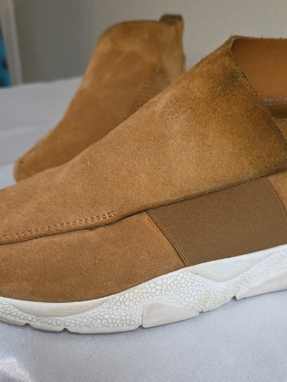 Casbia Italian Leather Mens Shoes Brown Suede Size 43 Contemporary Ultra Luxury